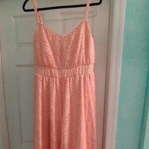 Midi Lace Skater Dress